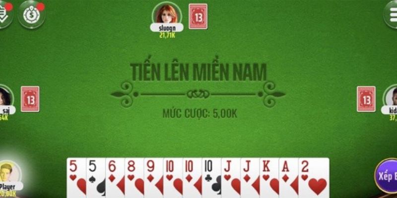 Siêu phẩm game bài tiến lên miền Nam